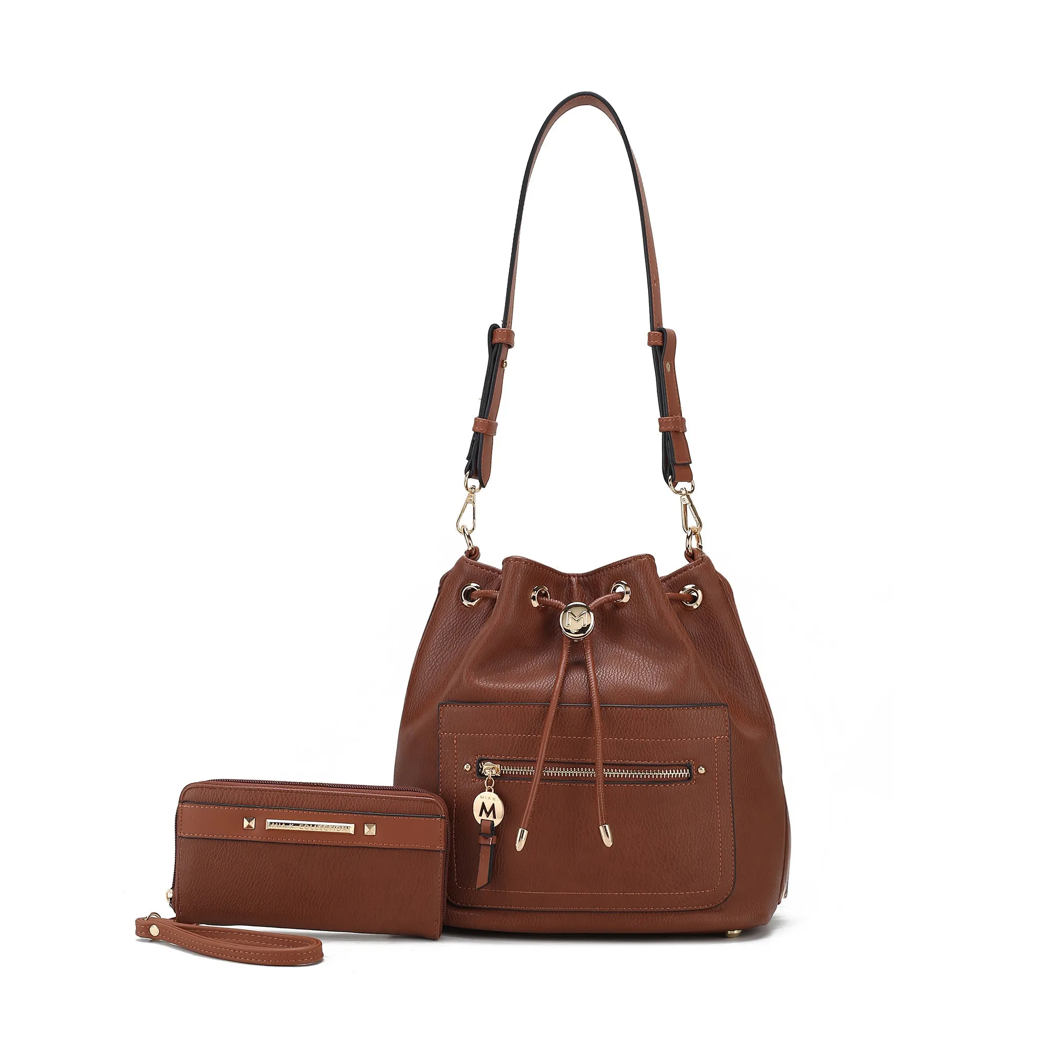 Larissa Bucket Bag and Wallet Set