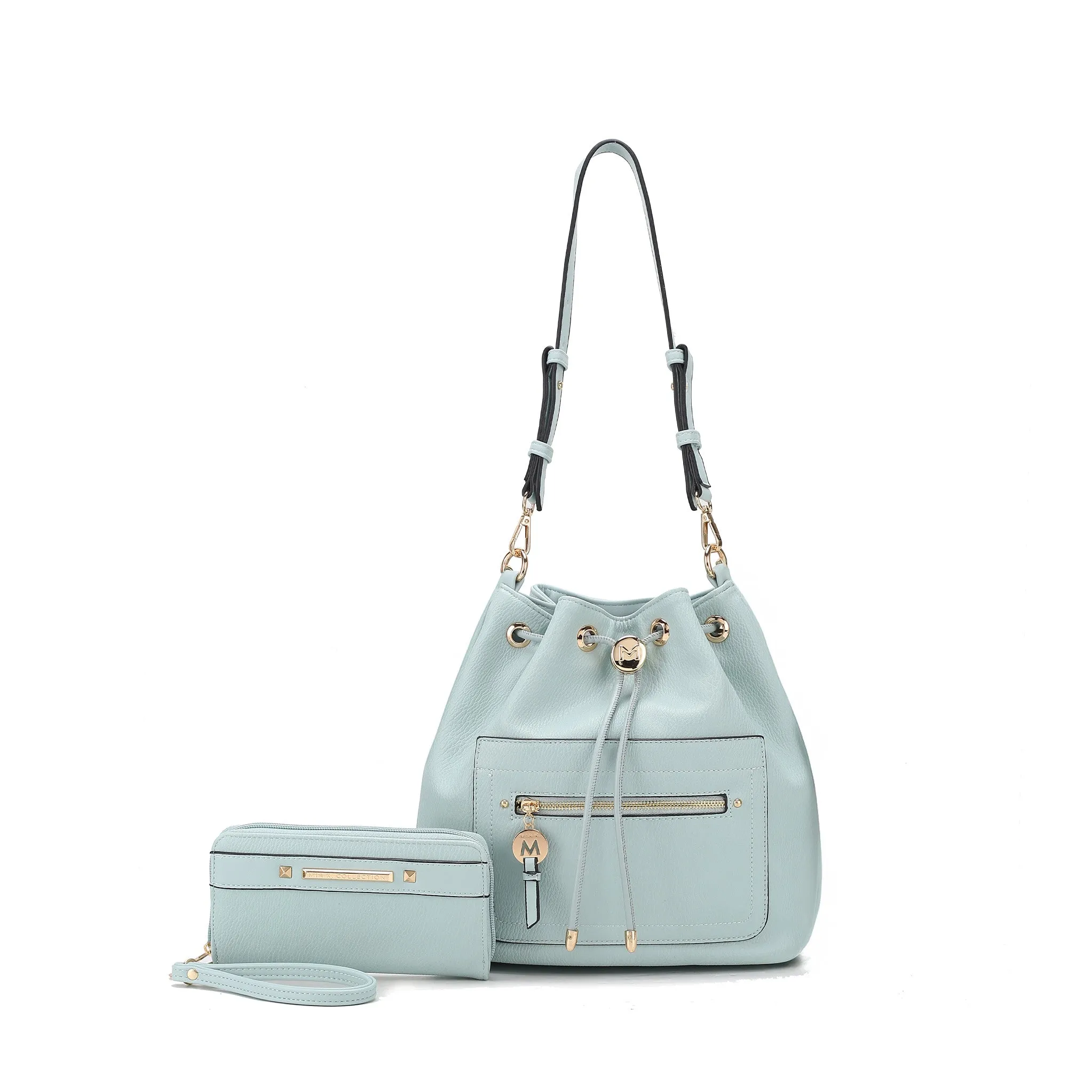 Larissa Bucket Bag and Wallet Set