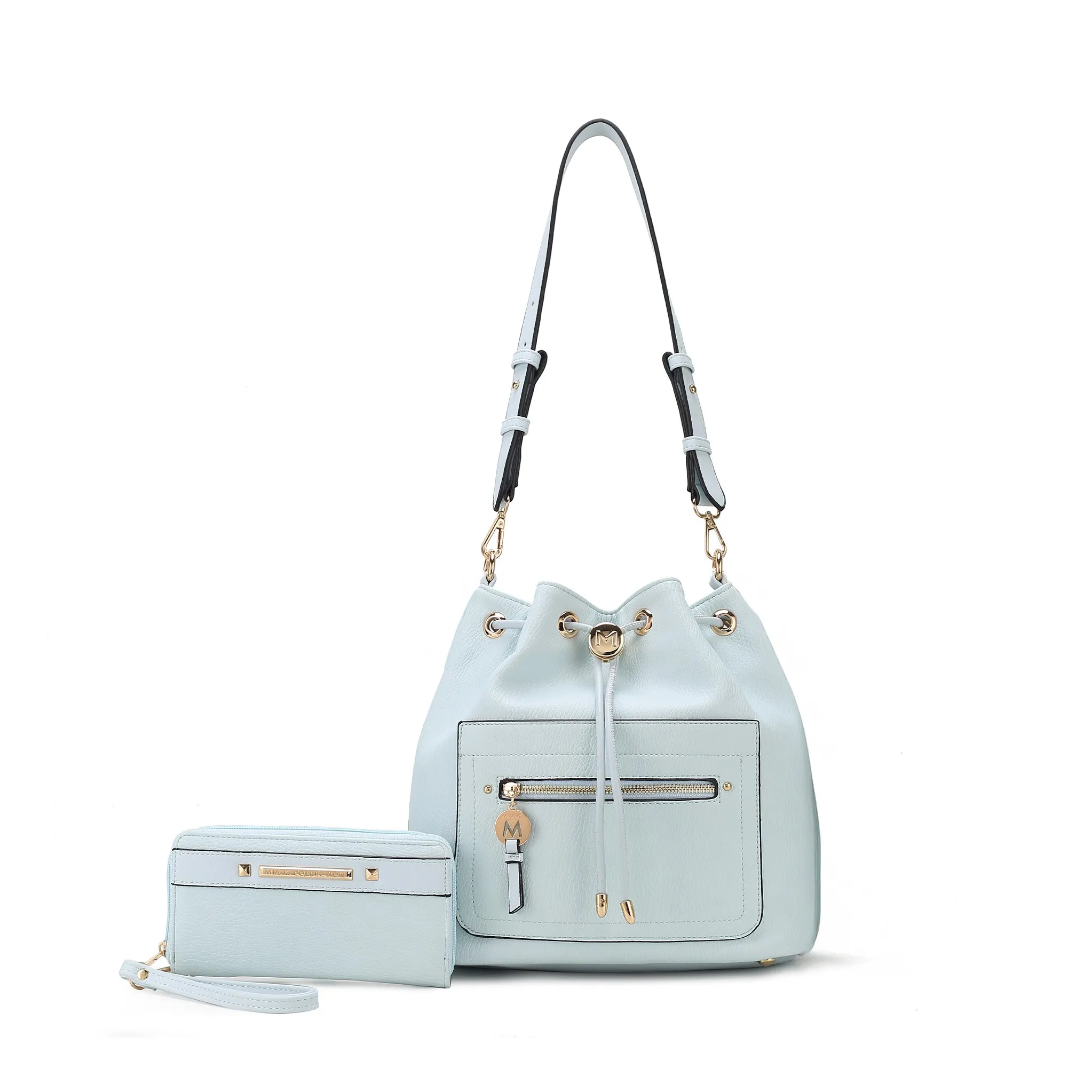 Larissa Bucket Bag and Wallet Set