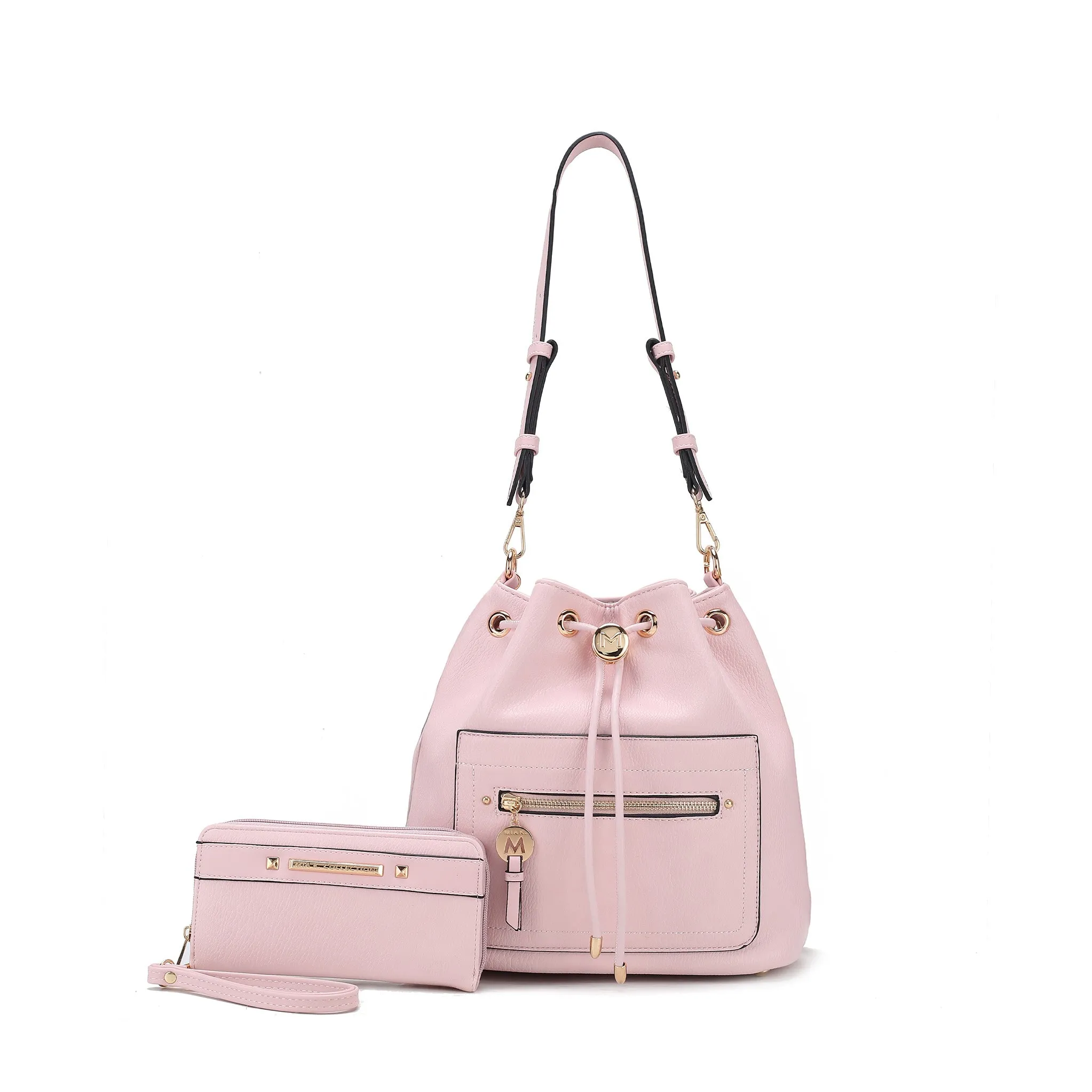Larissa Bucket Bag and Wallet Set