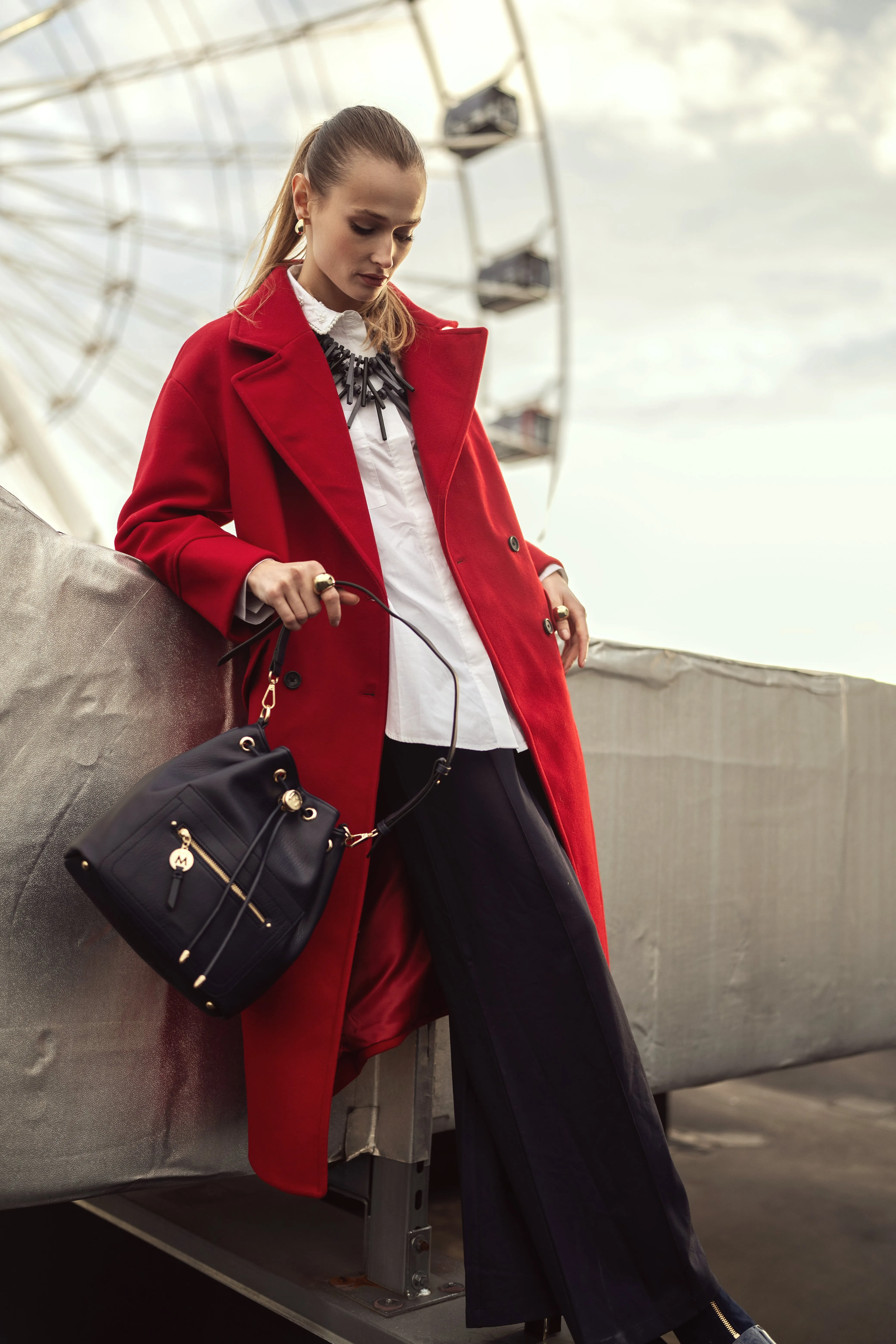 Larissa Bucket Bag and Wallet Set