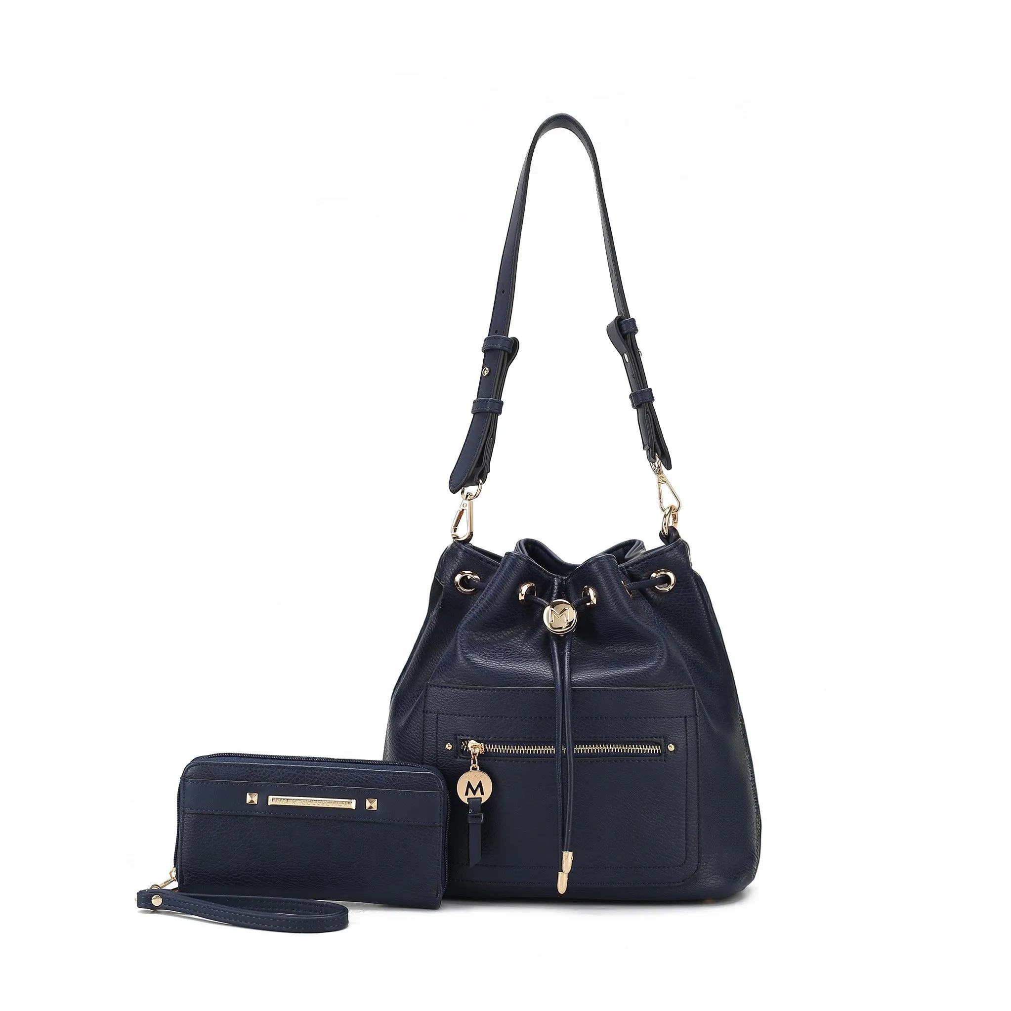 Larissa Bucket Bag and Wallet Set
