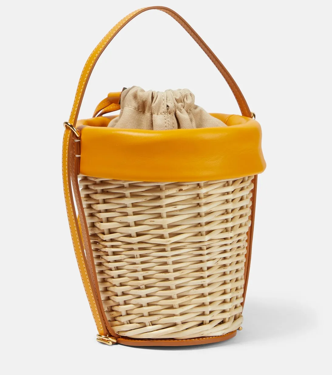 Le panier seau Jacquemus bucket bag, yellow