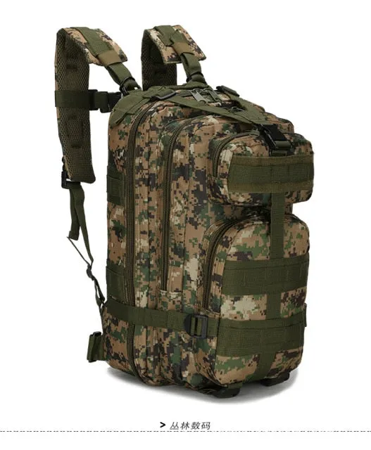 Men Military Tactical Backpack 30L Camouflage
