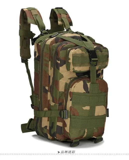 Men Military Tactical Backpack 30L Camouflage