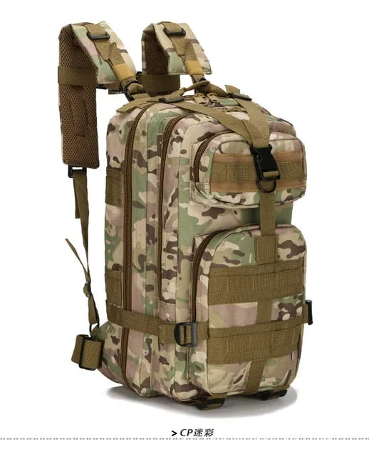 Men Military Tactical Backpack 30L Camouflage