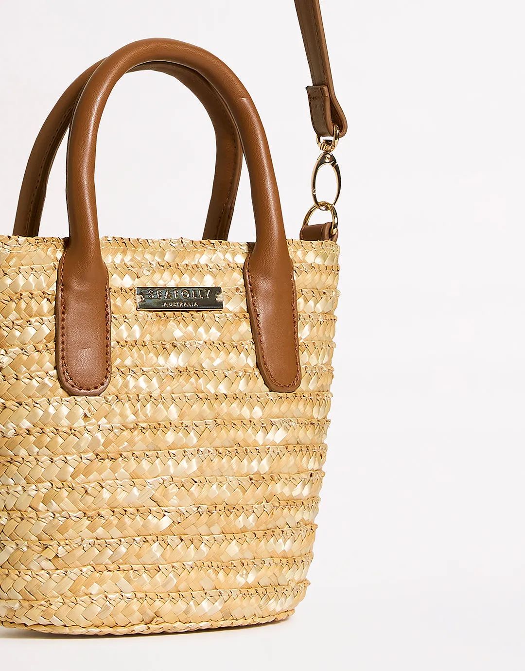 Micro Tote Bag - Natural