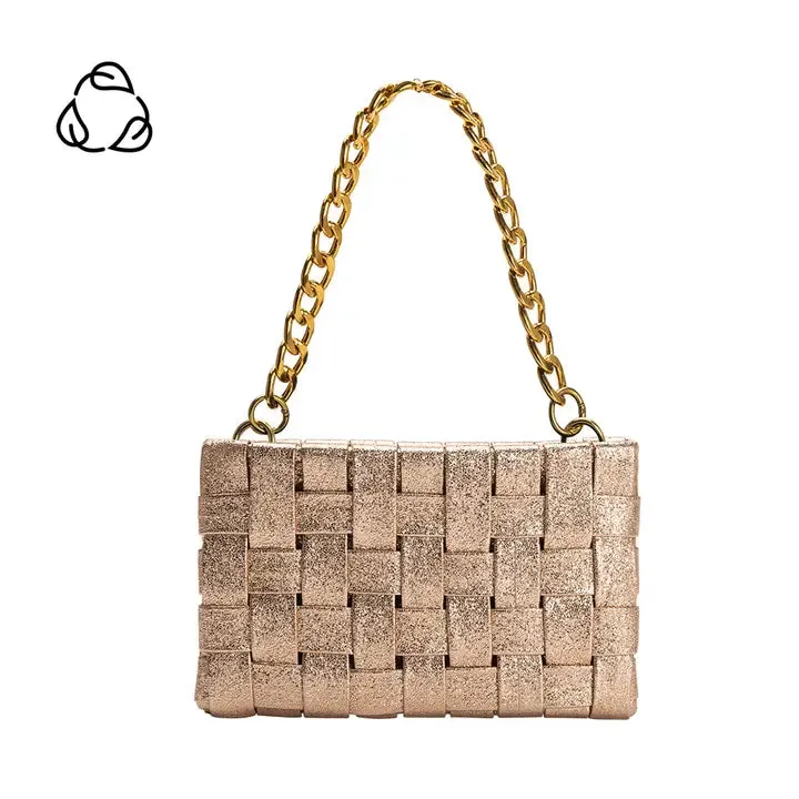 Mimie Metallic Recycled Vegan Crossbody Bag