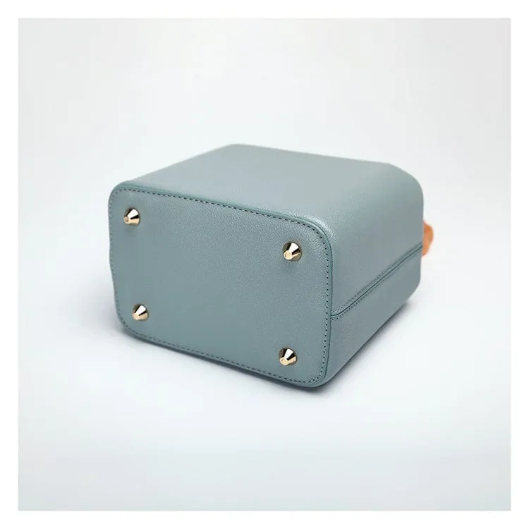 New Fashion Bucket Box Messenger With Acrylic Chains