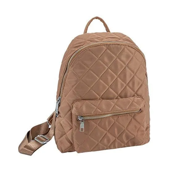 Nylon Quilted Fashion Backpacks