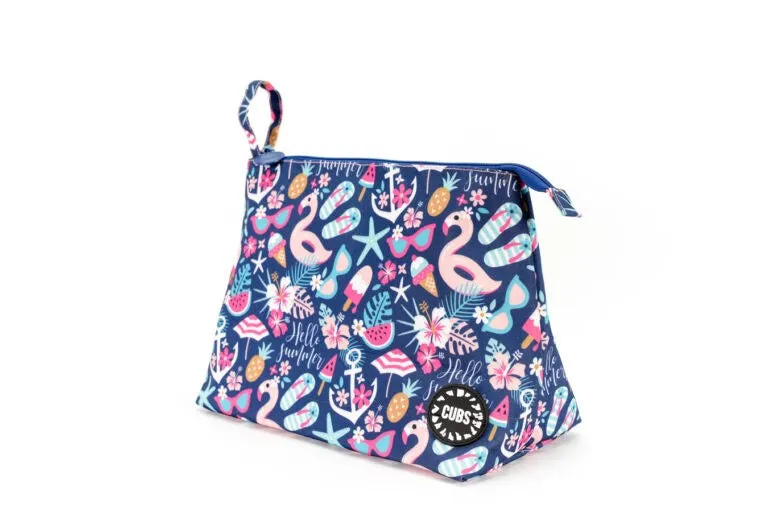 Purple Hello Summer L Pouch