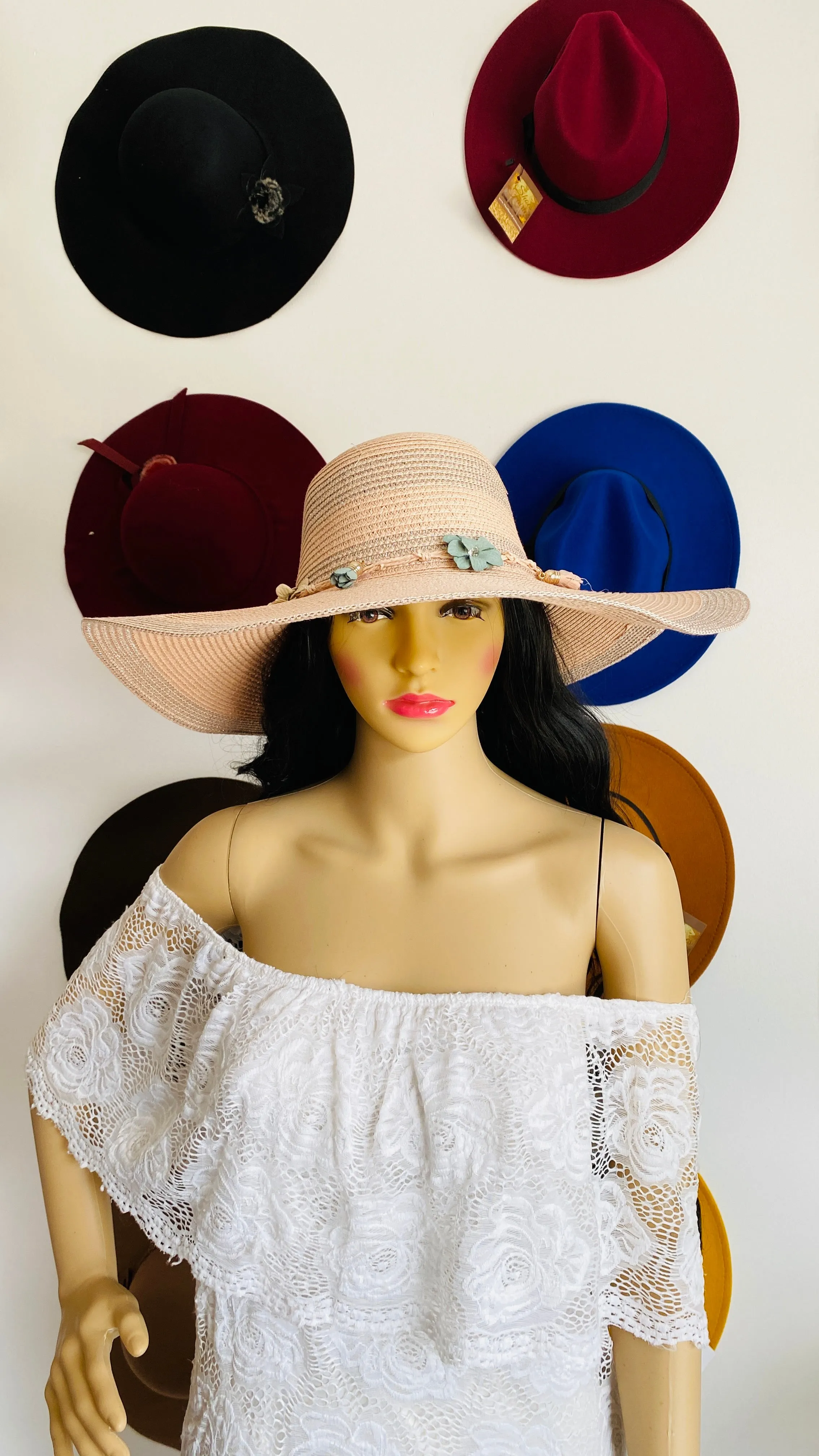 "Tulum" Large Brim Beach Hat