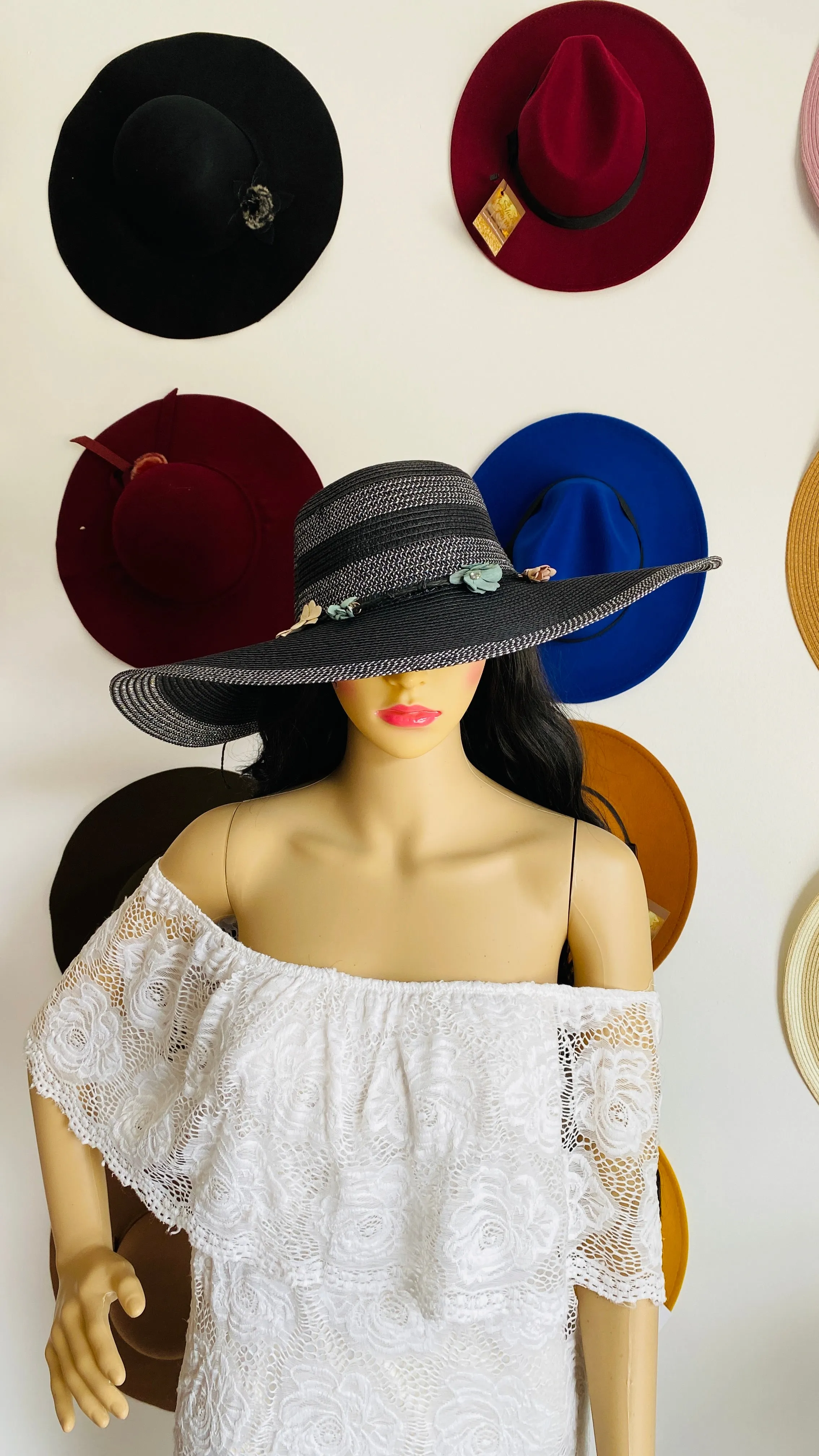 "Tulum" Large Brim Beach Hat