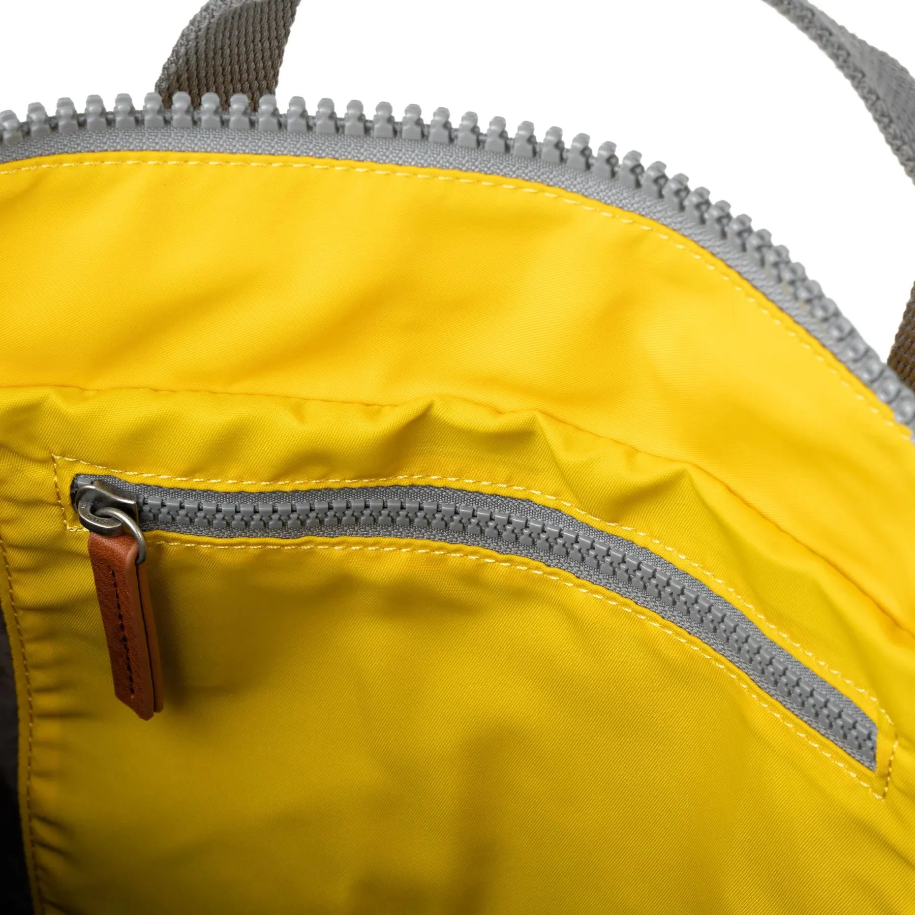 ROKA Bantry B Recycled Nylon Backpack – Mustard