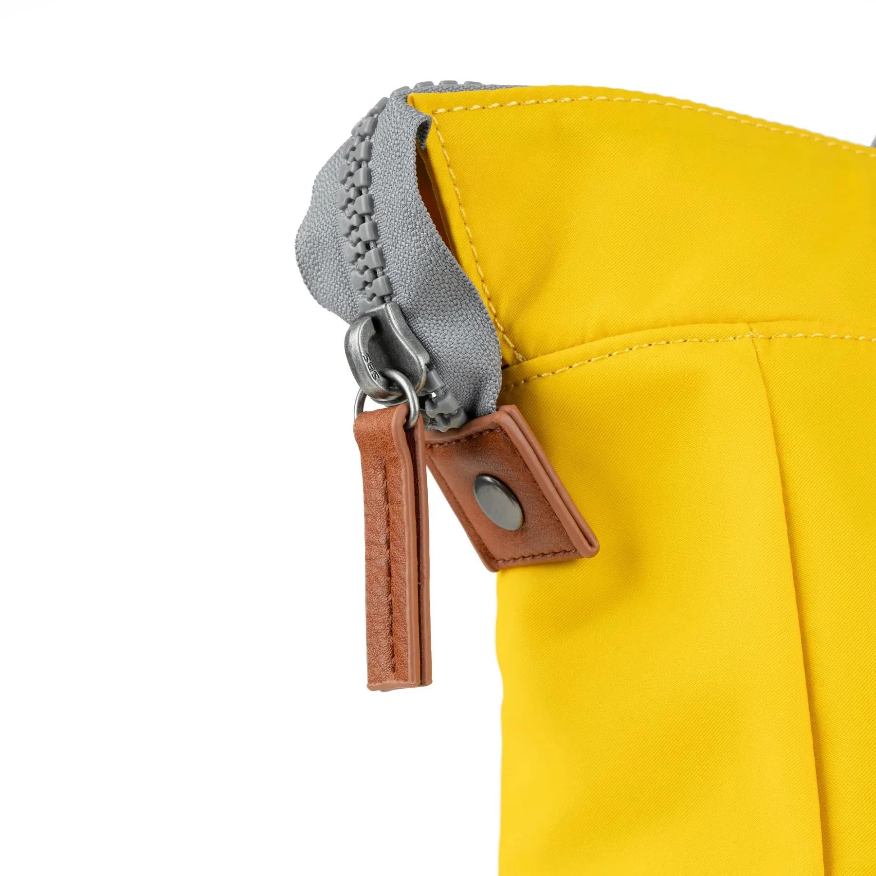 ROKA Bantry B Recycled Nylon Backpack – Mustard