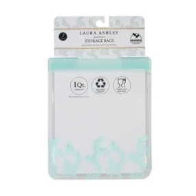Set of 3 Mint Quart Reusable EVA Storage Bags
