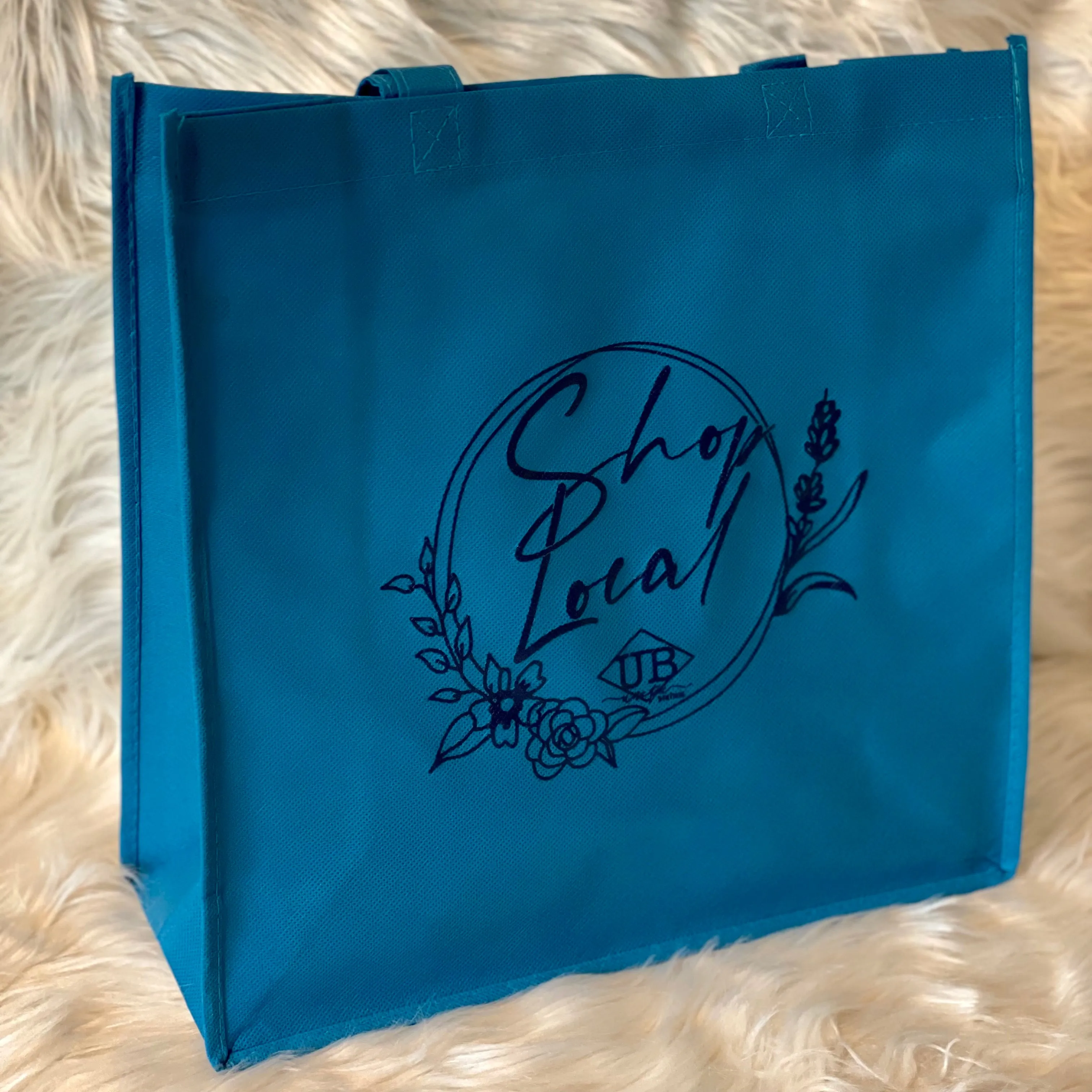Shop Local Logo Reusable Shopping Bag
