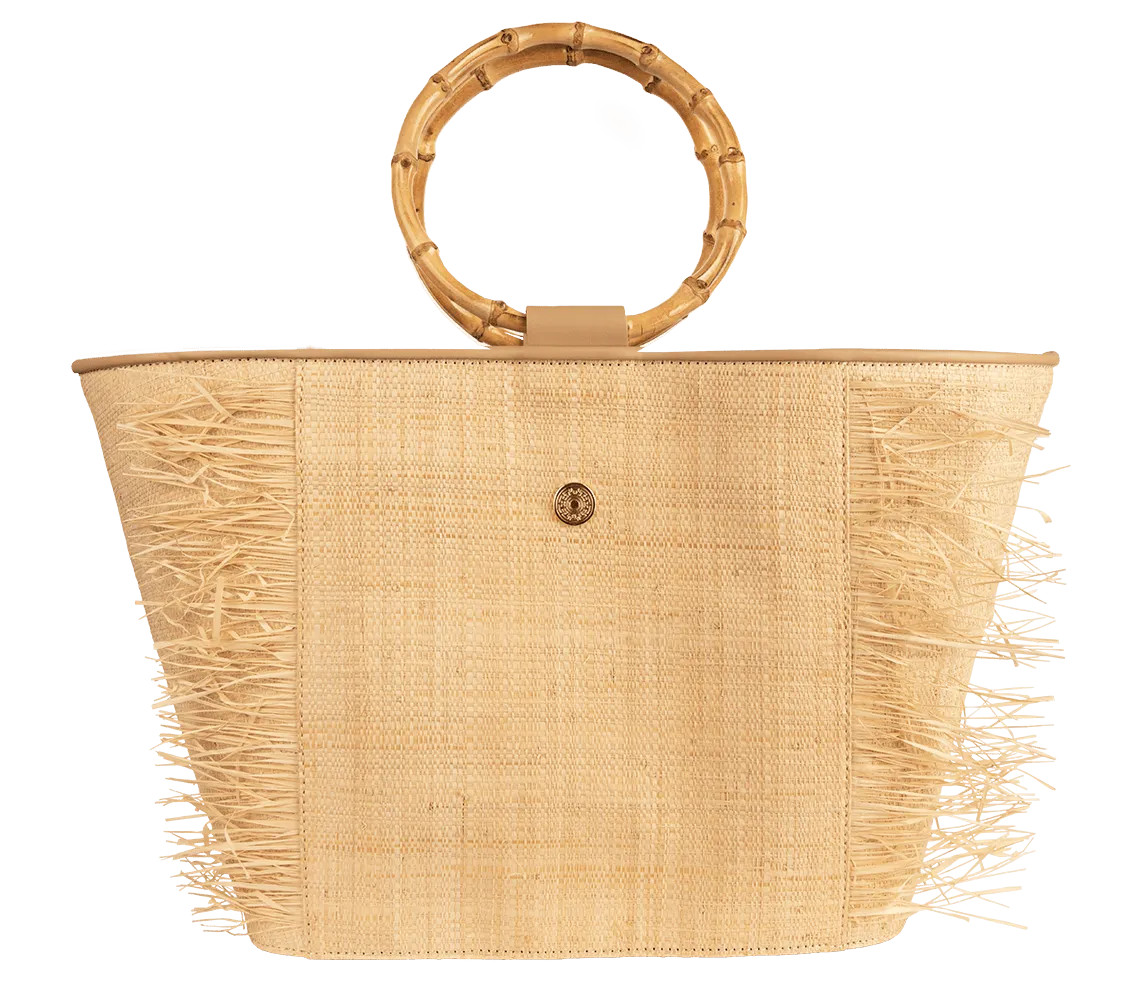 Sifnos Straw Tote Bag