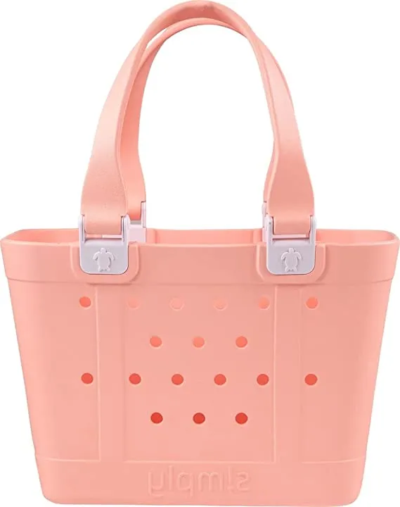 Simply Southern Mini Solid Tote- Blossom