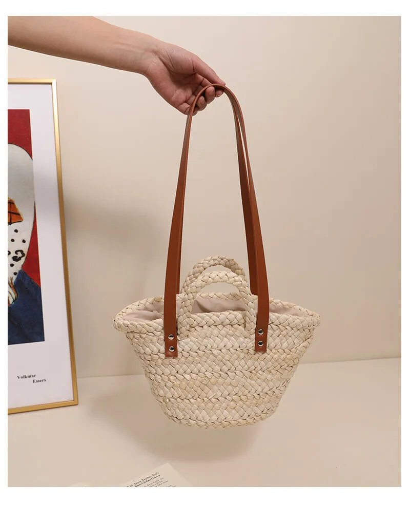 Straw Beach Bag -Showtown