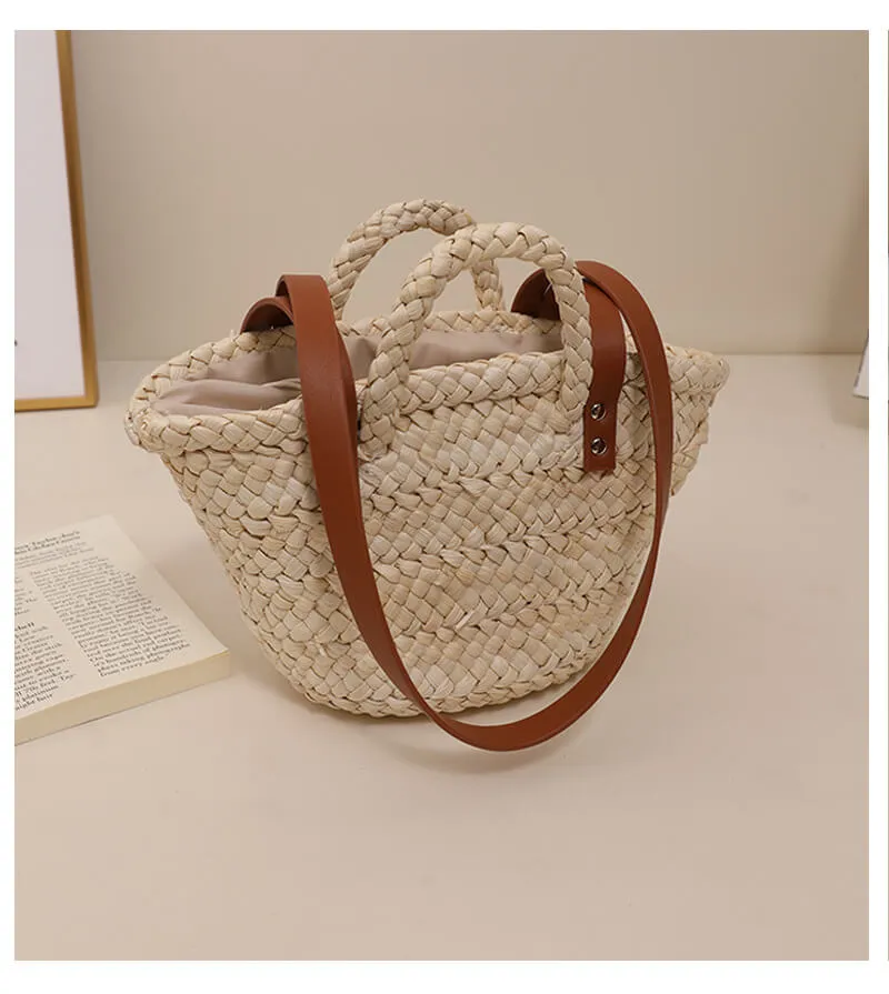 Straw Beach Bag -Showtown