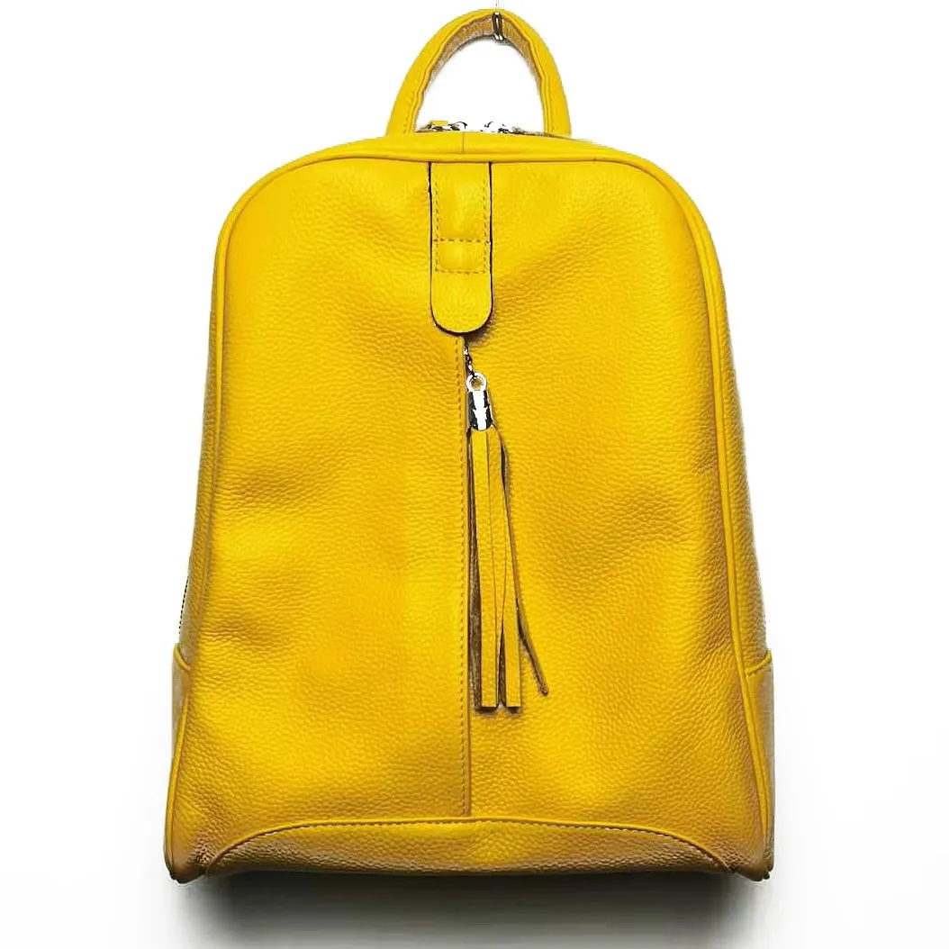 Stylish Genuine Leather Women's Backpack by ZENCY