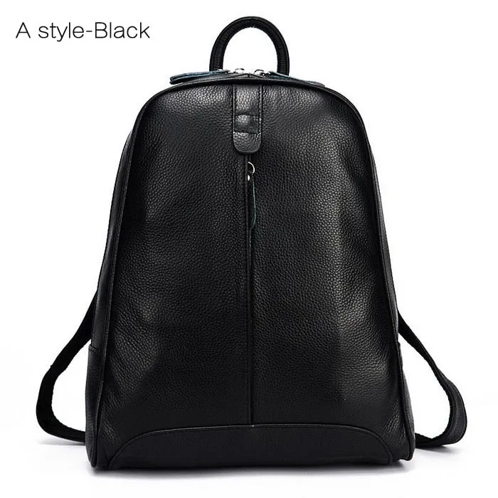 Stylish Genuine Leather Women's Backpack by ZENCY