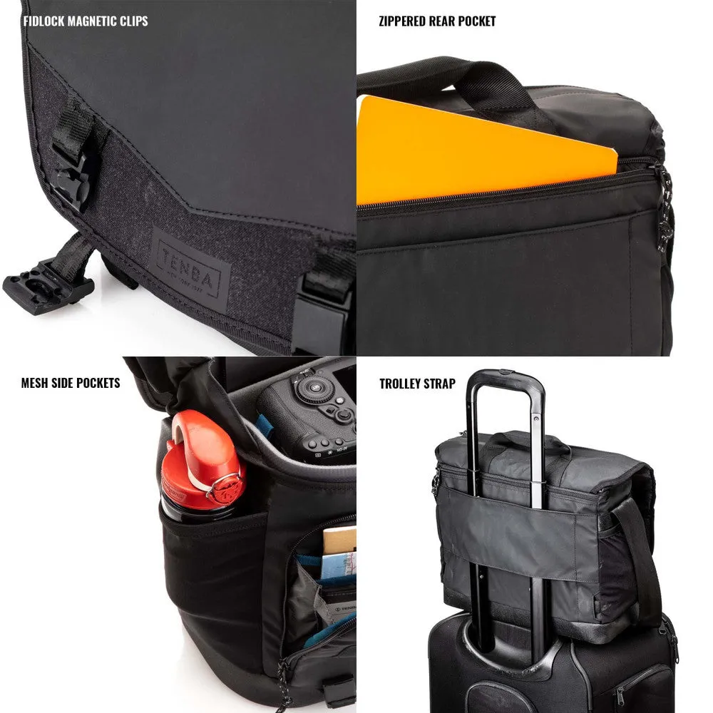 TENBA 638-572 DNA 13 DSLR Messenger (Black)