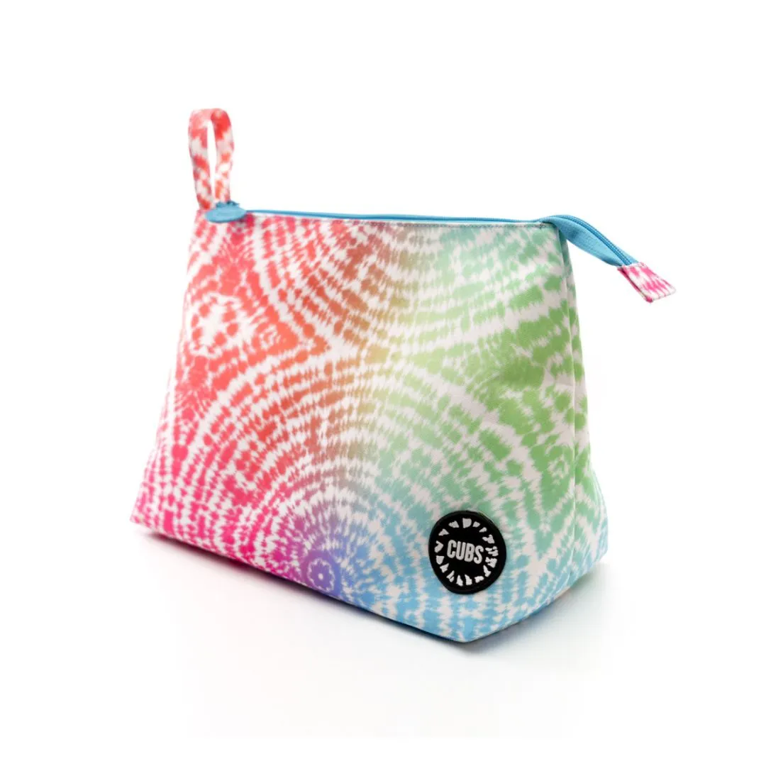Tie Dye Swirls Large Pouch