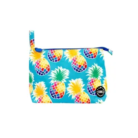 Turquoise Pineapple L Pouch