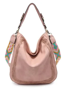Whipstich Crossbody Pink