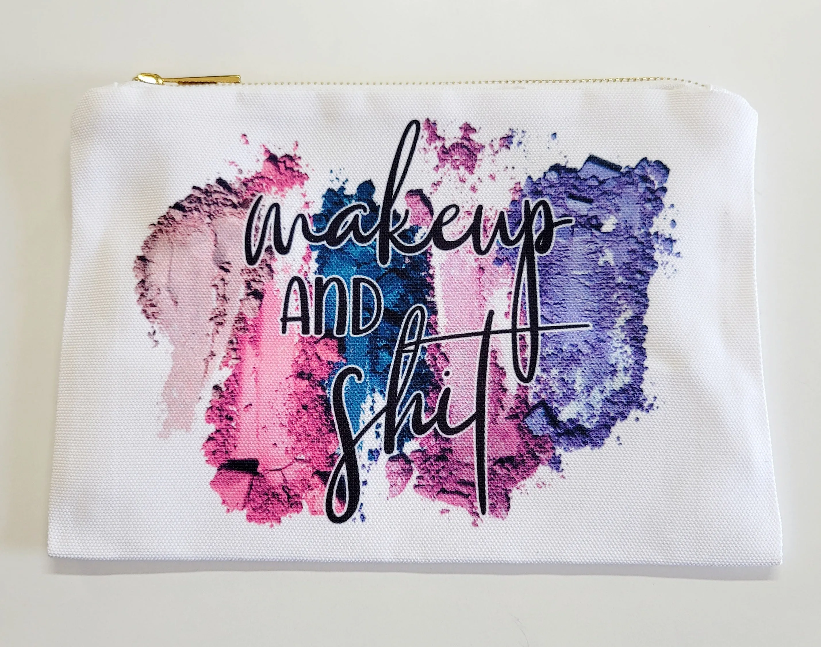 White Makeup Bags