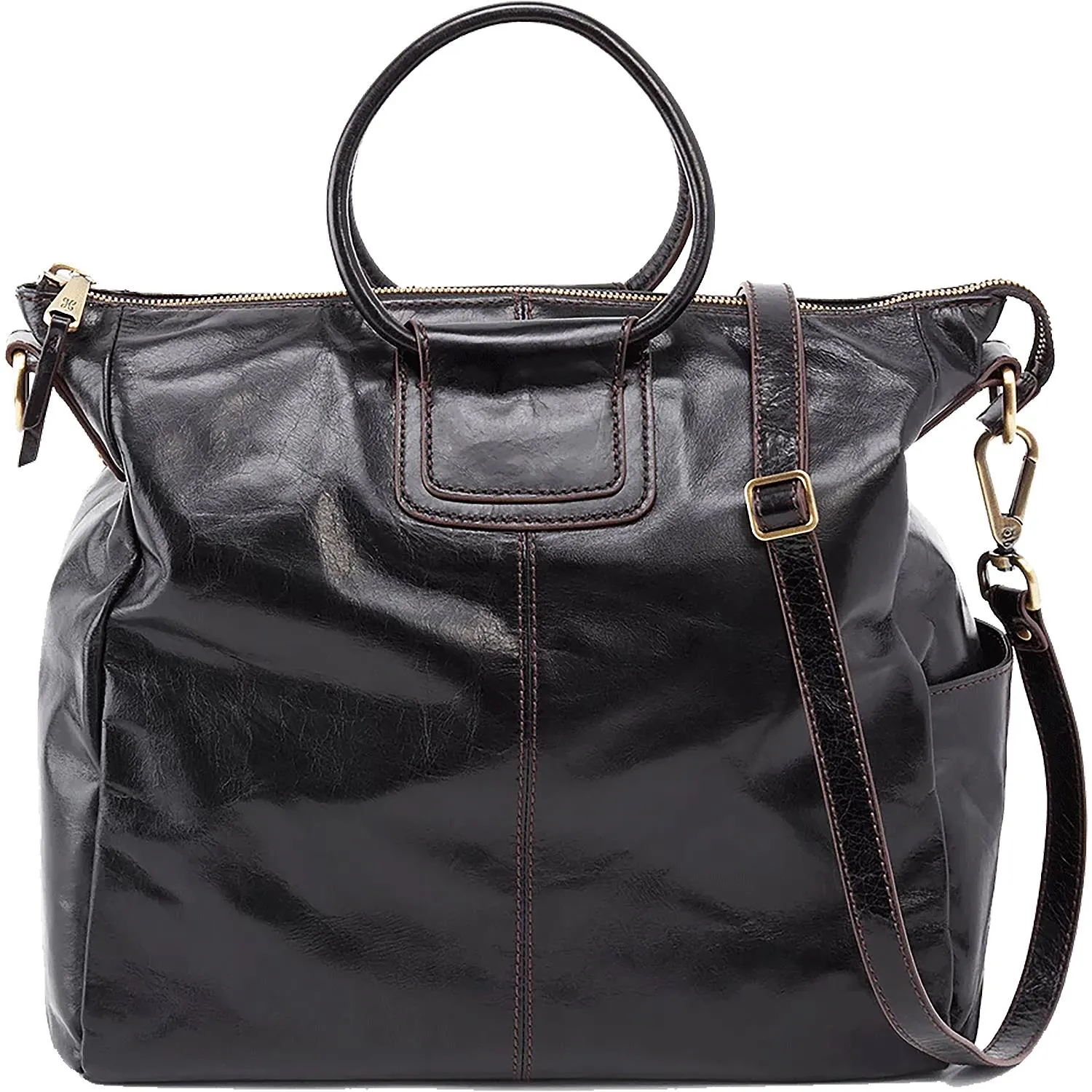 Women's Hobo Sheila Black Leather
