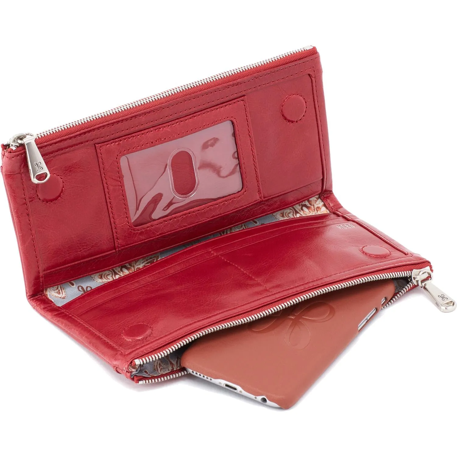 Women's Hobo Taylor Cardinal Vintage Leather